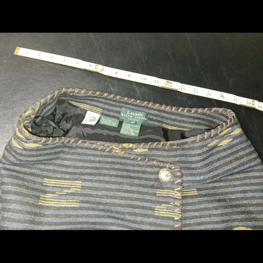 Vintage Ralph Lauren midi skirt wrap - Picture 7 of 11